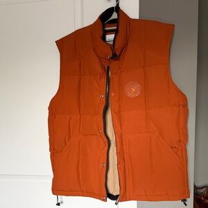 Norse Projects Burnt Orange Puffer Vest
